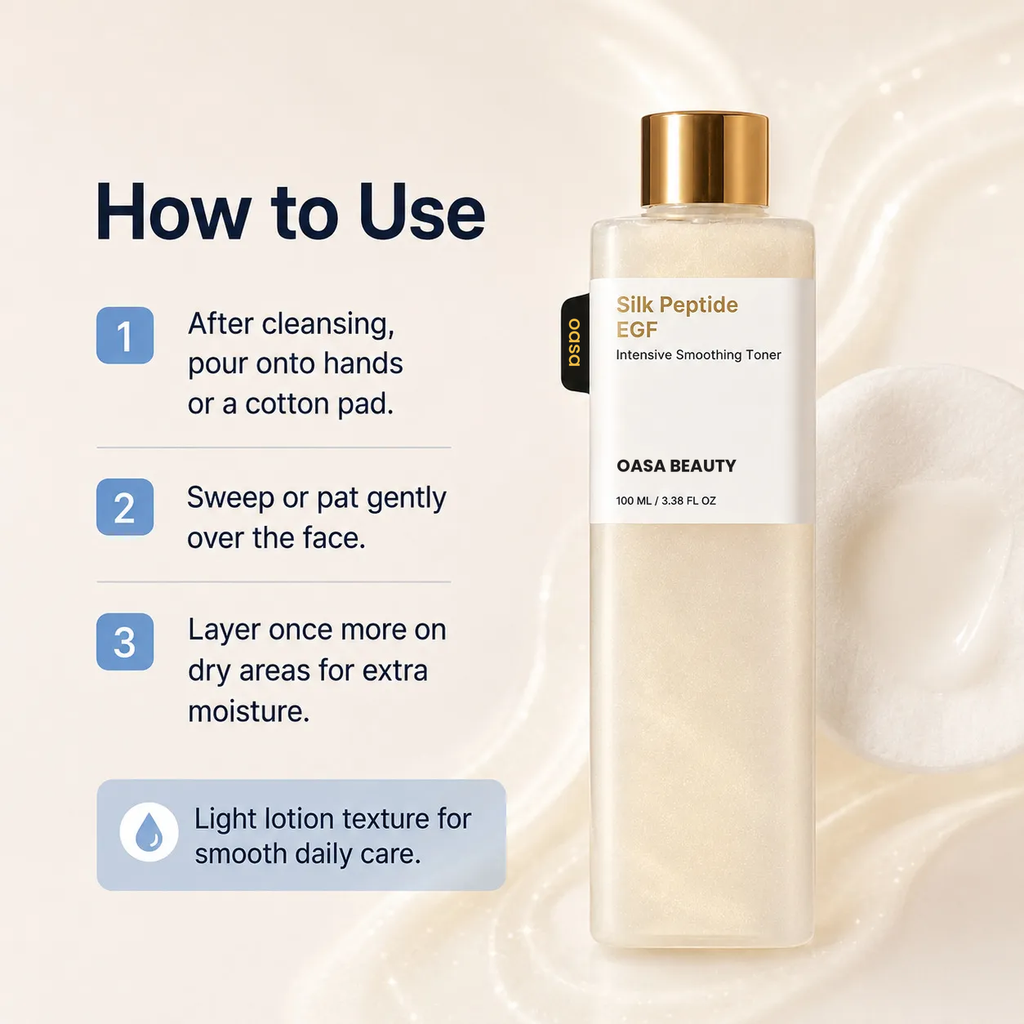 Silk Peptide EGF Toner